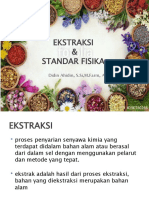 Ekstraksi Dan Parameter Fisika