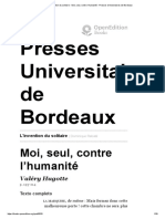 L'invention du solitaire - Moi, seul, contre l’humanité -.pdf