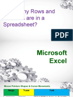 Mouse Pointers and Operators in Excel