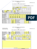 Panthalassa Maritime Corp.: Safety Management System Manual E21 Diesel Generator Performance Report Revision No. 00