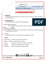 La Descripcion Teoria - Practica