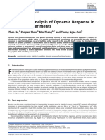 A Review of Analysis of Dynamic Response in Design of Experiments-周盼盼