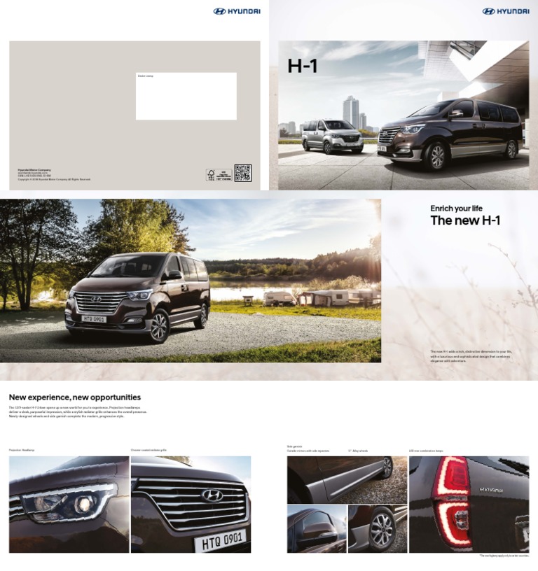 Hyuandai H1 Pdf Pdf Van Engines