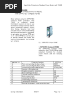 7SK80 Protection of Medium-Power Motors A1 PDF