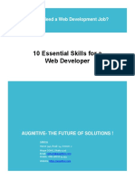 10 Essential Skills For A Web Developer