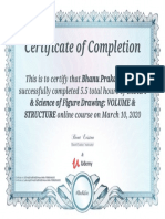 Udemy Certificate