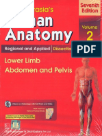 BD Chaurasia's Human Anatomy - 2017 - Lower Limb, Abdomen & Pelvis, Volume 2, CBS Publishers, 7th Edition 2017-TLS PDF