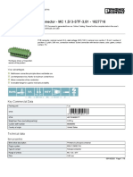 Printed-Circuit Board Connector - MC 1,5/ 3-STF-3,81 - 1827716