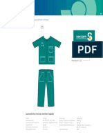 Pijama Quirófano Unisex - Manual de Identidad Corporativa SESCAM