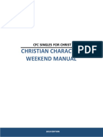 Christian Character Weekend Manual 2019 Edition PDF