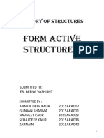Form Active Structures