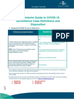 AREN - Quick Guide To COVID 19 Surveillance Case Definitions and Disposition v2 PDF