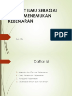 Pert-10 Filsafat Menemukan Kebenaran PDF