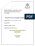 Bacterial Causes of Sexually Transmitted Diseases