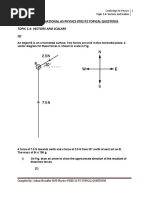 As Level Physics - Vectors Practice Problems | PDF | Computers ...