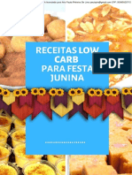 C Ebook Receitas Low Carb para Festa Junina