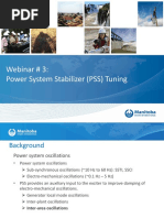 Webinar # 3: Power System Stabilizer (PSS) Tuning