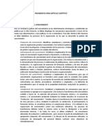 Fragmentos para Artículo Científico Gestion Conocimiento