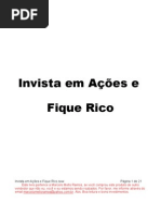 INVISTA EM AÇÕES E FIQUE RICO