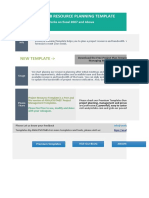 Resource Planning Template Excel