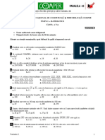 Competente Matematica PDF