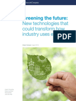 McKinsey - Greening The Future
