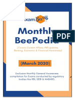 Monthly BeePedia March 2020