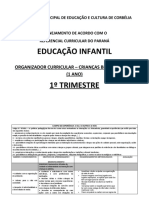 Ana - Organizador Curricular - Crianças Bem Pequenas (1 Ano) 1º Trimestre (1) Ana