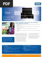 Iclass Se® Readers: Physical Access Solutions