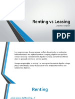 Renting vs Leasing: ¿Alquilar o comprar