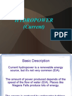 Hydropower (Current)