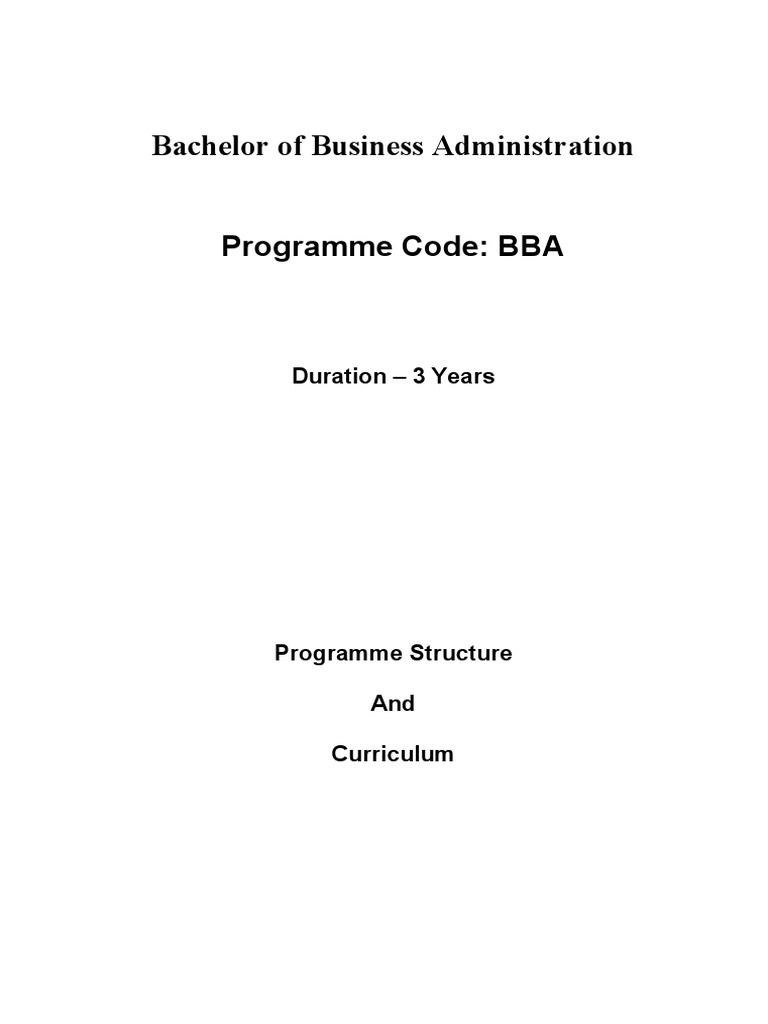 BBA 1st Year First Semester Syllabus | PDF | Oligopoly | Demand