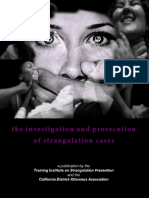 Investigation and Prosecution of Strangulation Cases - CA DA's Assoc