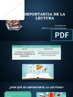 Importancia de La Lectura Exposición