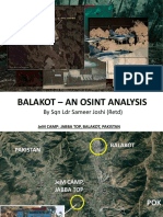 Balakot OSINT Analysis