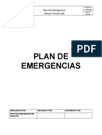 Plan de EMERGENCIAS