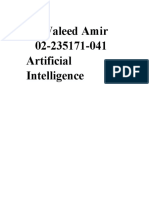 Waleed Amir 02-235171-041 Artificial Intelligence