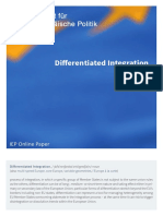 Differentiated Integration: IEP Online Paper