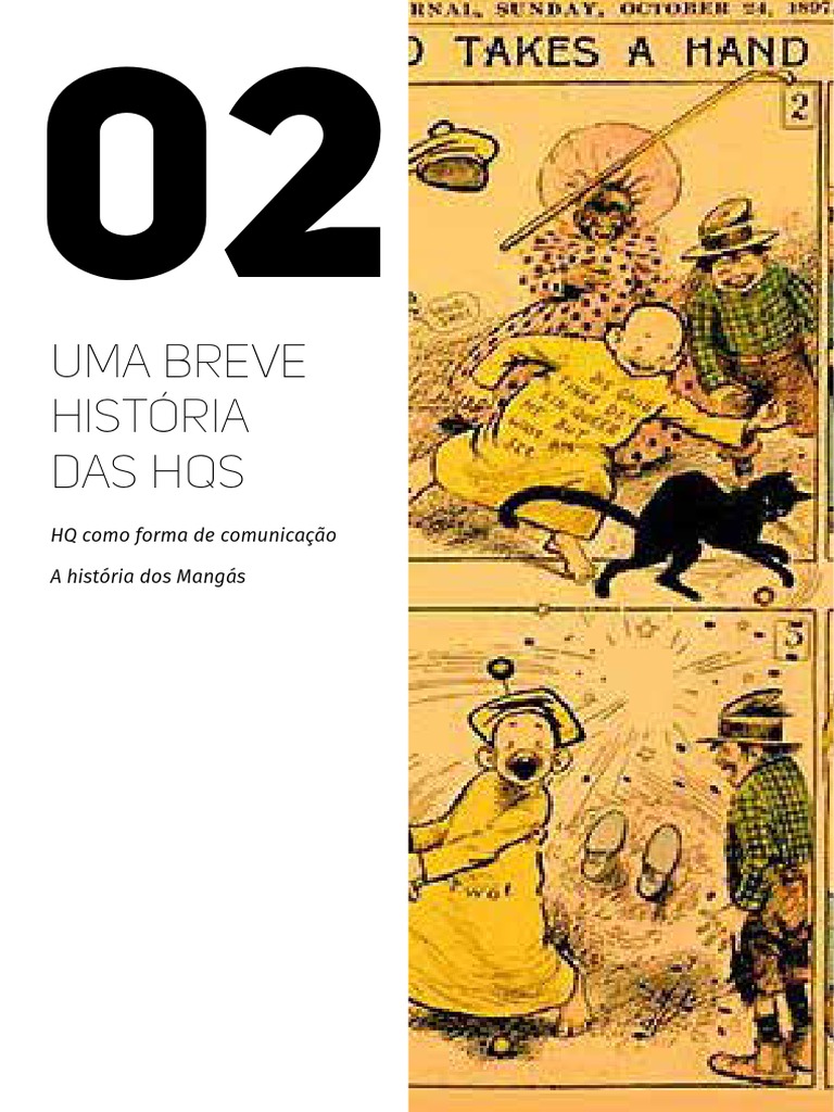 História e Evolução das HQs | PDF | Mangá | Quadrinhos