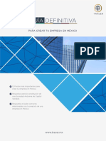 Guía definitiva para crear tu empresa en México. Tracer.pdf