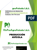 Portafolio de Productos Disproagroavicola 2020