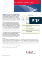 Process CL Assification FR Ame Work: The Framework For Process Improvement