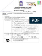 SOLUBILIDAD QUIMICA