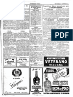 Registro La Vanguardia Del Cerdanyola de Balon A Mano Siete de 1954