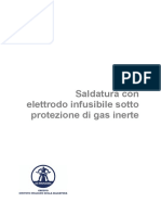 Elettrodo Infusibile Sotto Protezione Di Gas Inerte