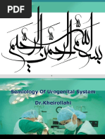 Semiology of Urogenital System