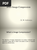 JPEG Image Compression: - K. M. Aishwarya