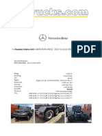Daimler Demo Unit MERCEDES-BENZ 3343 S/6X4/4500 "ZETROS" Tractor Unit