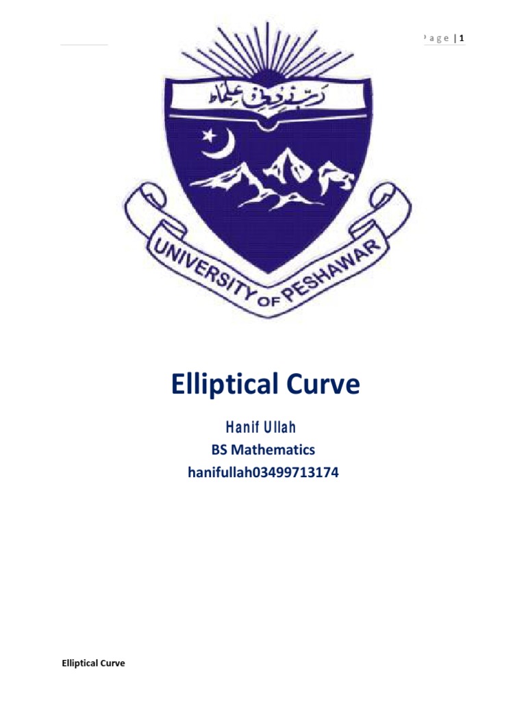 Understanding Elliptic Curves and Polynomials | PDF | Group ...