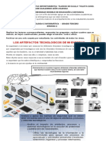 Actividades Trabajo en Casa - Grado Tercero Sede Valencia - Informatica - Semana 2